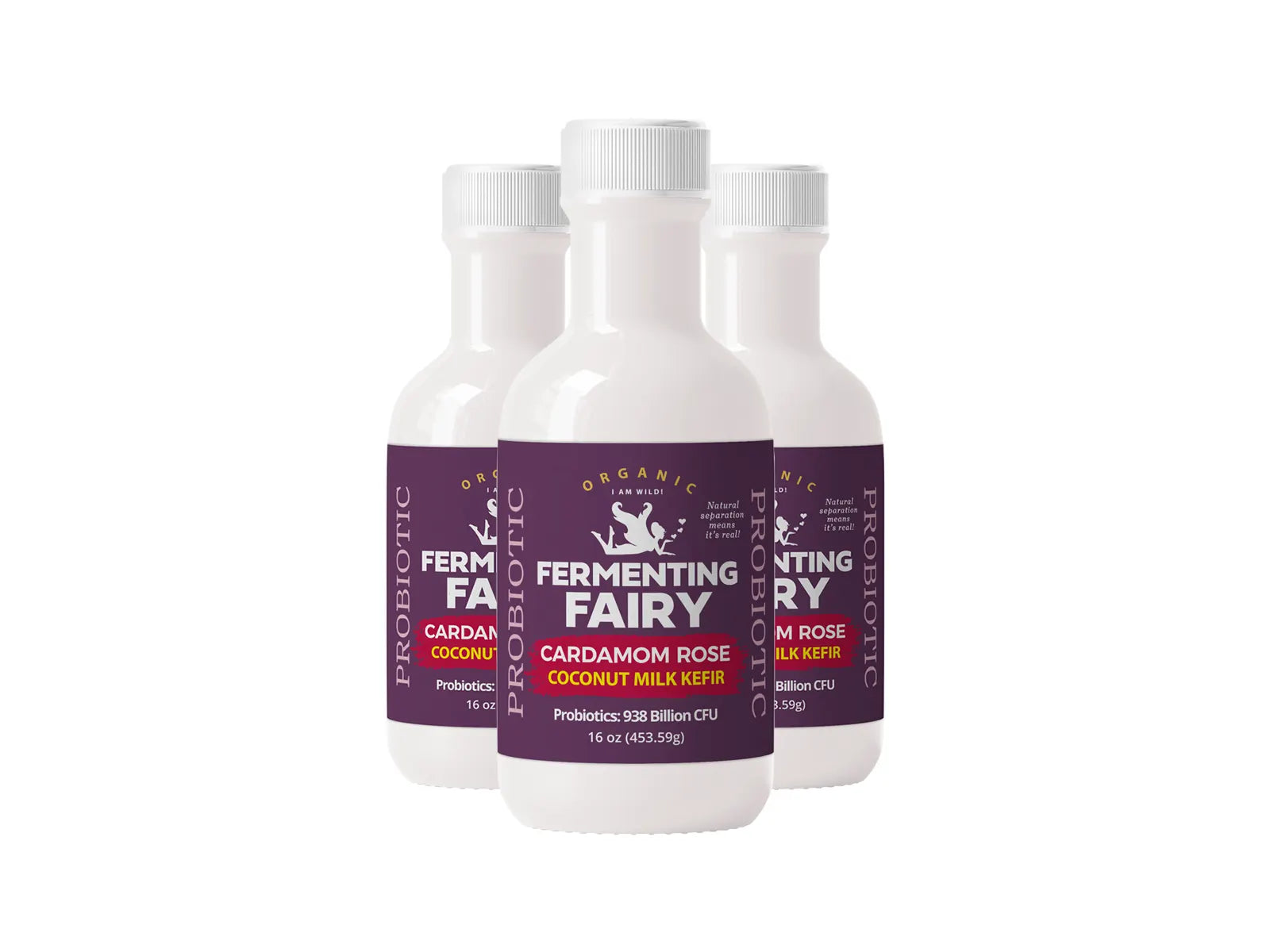 Cardamom Rose Coconut Milk Kefir - Combo – Fermenting Fairy